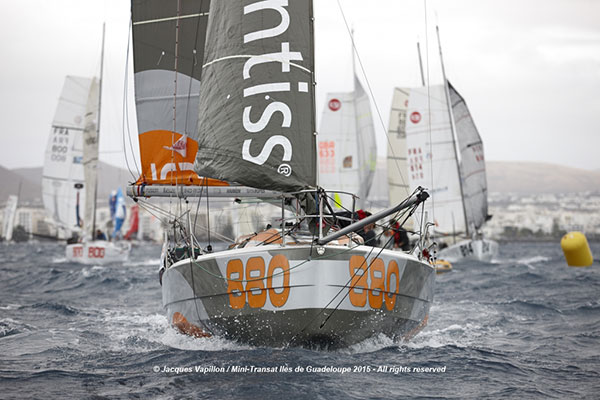 Mini Transat 2015. Manca poco all’arrivo. Zambelli secondo