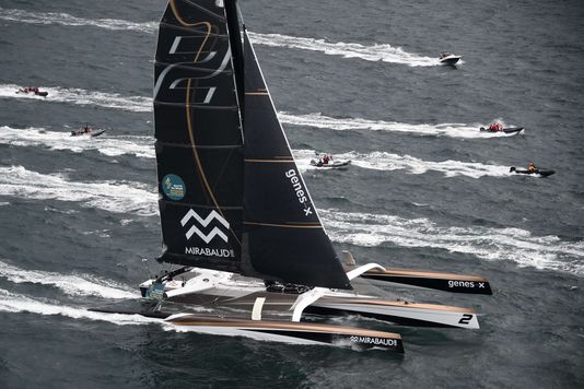 Trofeo Jules Verne: Sprindrift 2 doppia il primo Capo